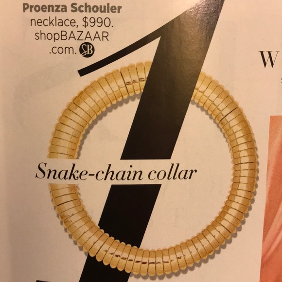 Vintage Gold Collar - Picture 2 of 7